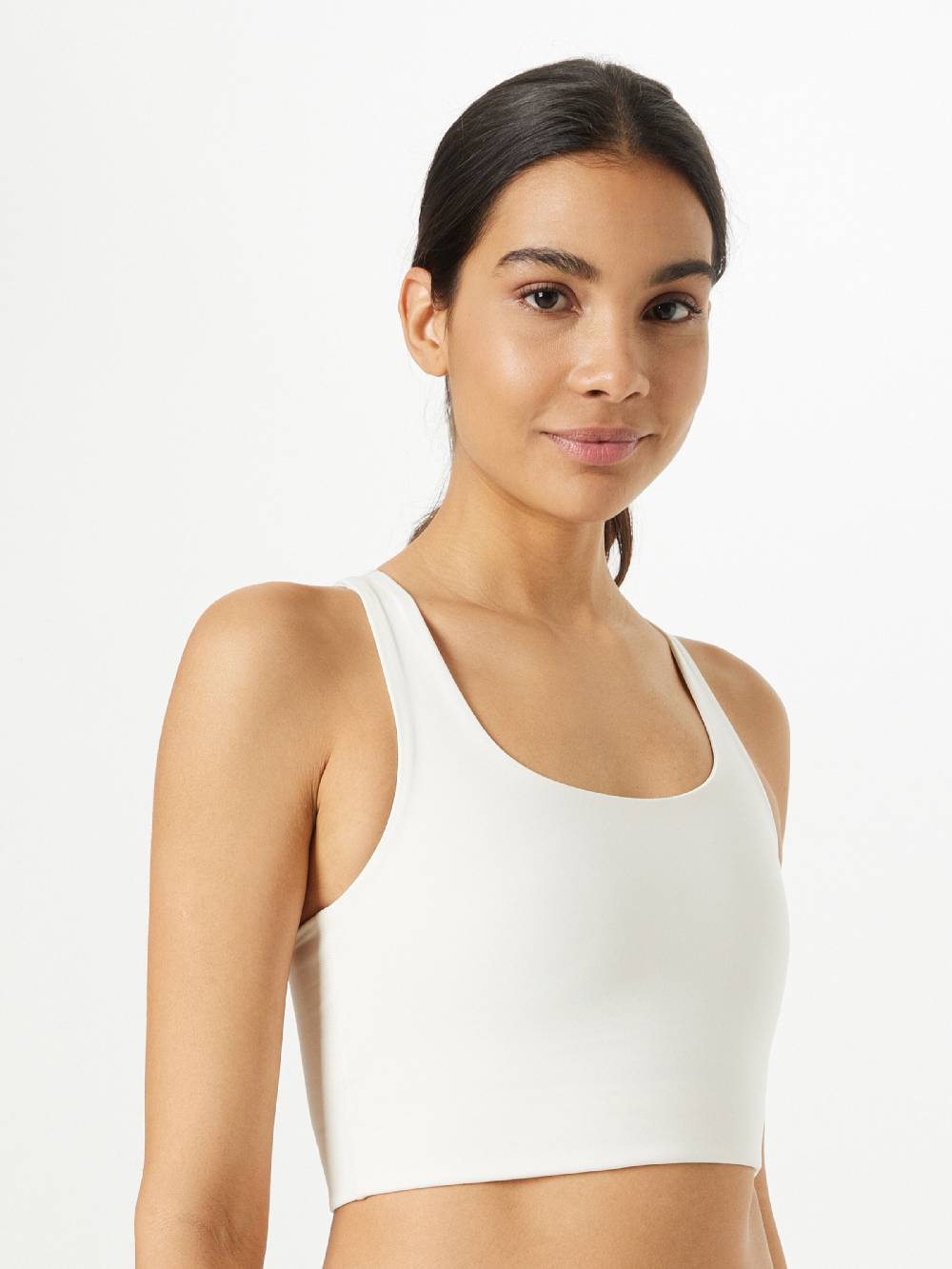 Girlfriend Collective Bralette Sports Bra 'PALOMA' in Cream 50% Rabatt mit kostenlosem Versand