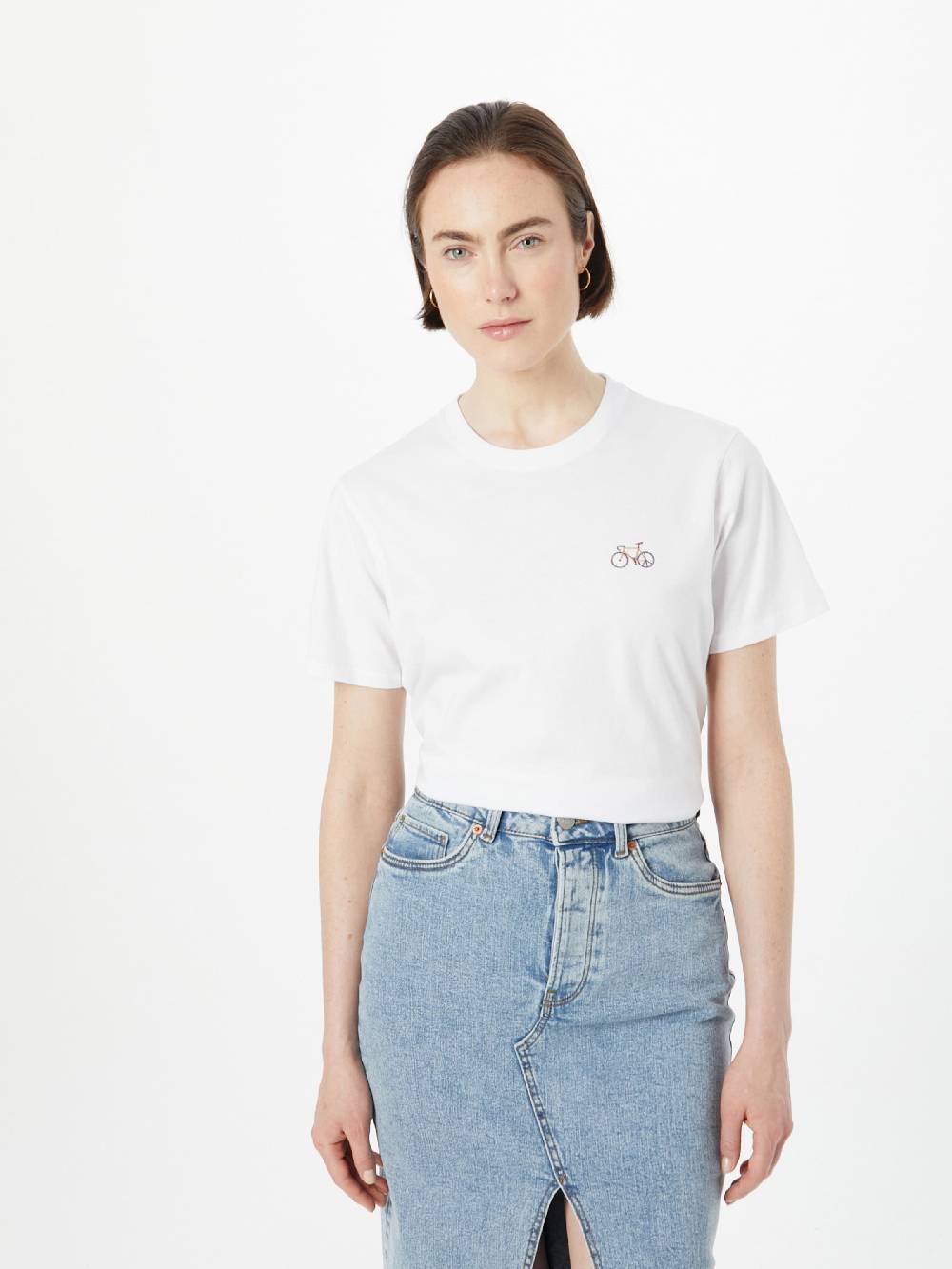 Iriedaily Shirt 'Peacy Ride' in White Im Verkauf
