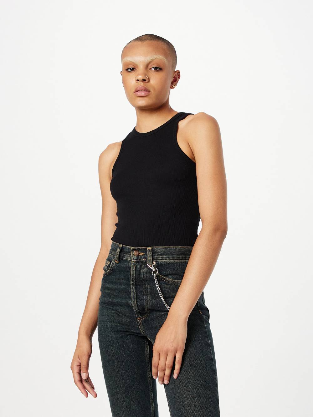 Rebirth Studios Top 'Ivy' in Black Outlet