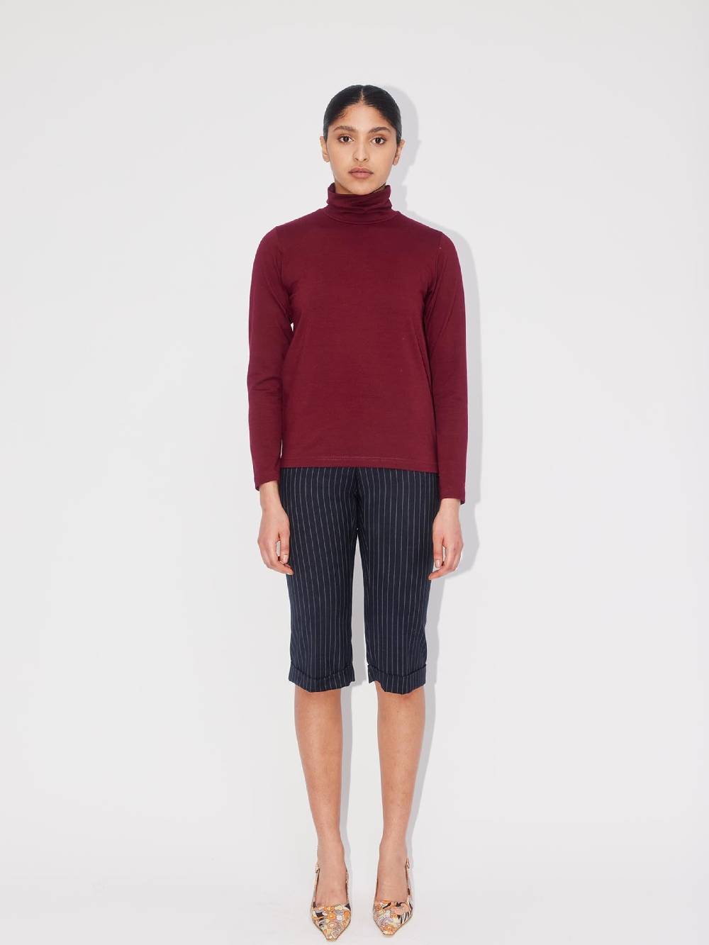 Wiederbelebt Sweater 'ELIZA' in Carmine Red Fabrikpreis