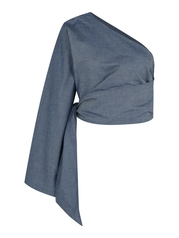 ABOUT YOU REBIRTH STUDIOS Blouse 'Eri' in Blue Großer Ausverkauf