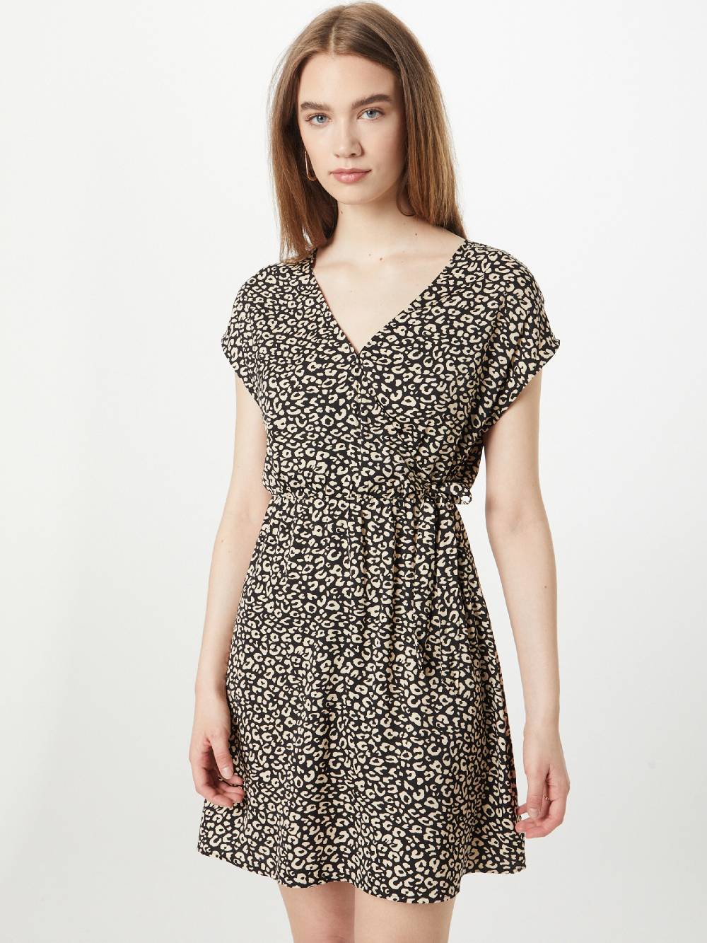 ABOUT YOU Summer Dress 'Mirell' in Black Weihnachtsangebot