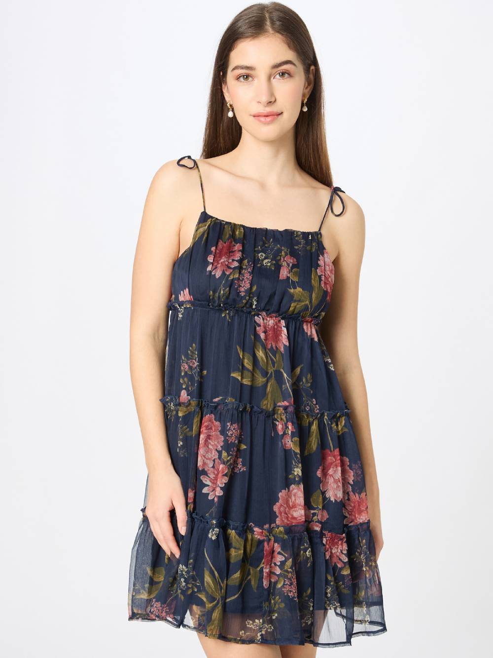 VERO MODA Summer Dress 'BRIONY' in Dark Blue Valentinstagsangebot