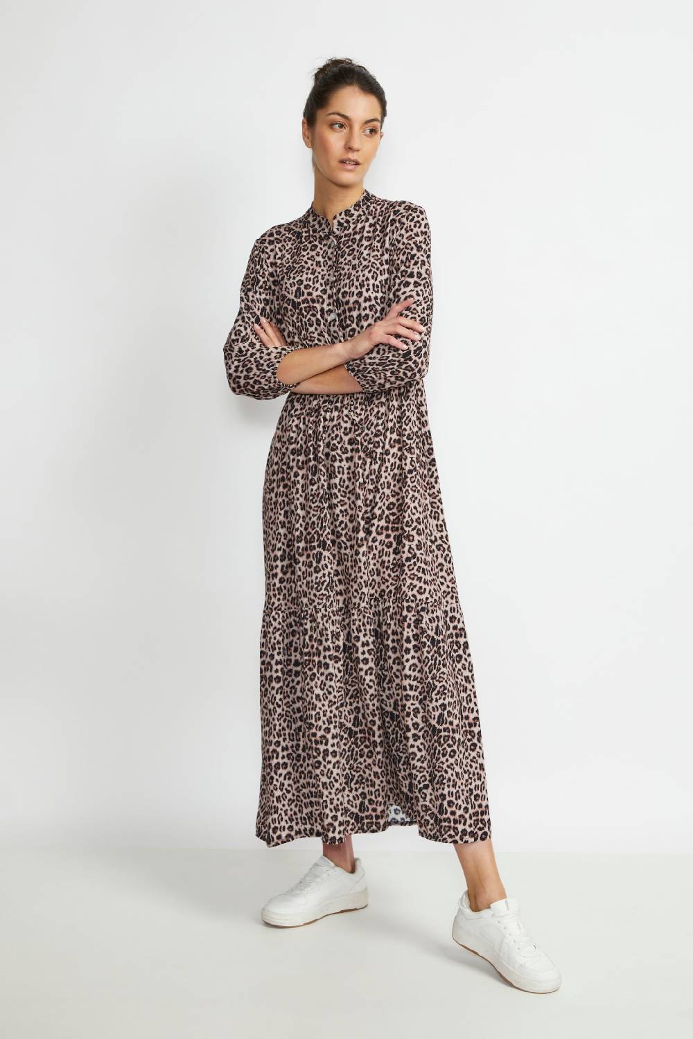 Cream Dress 'Alora' in Beige Wochenangebot