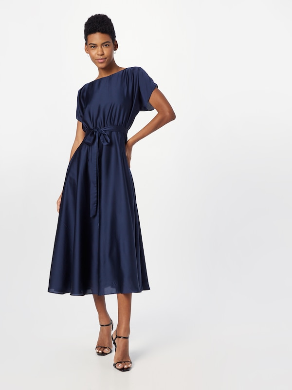 SWING Cocktail Dress in Marine Blue Sonderangebot der Fabrik