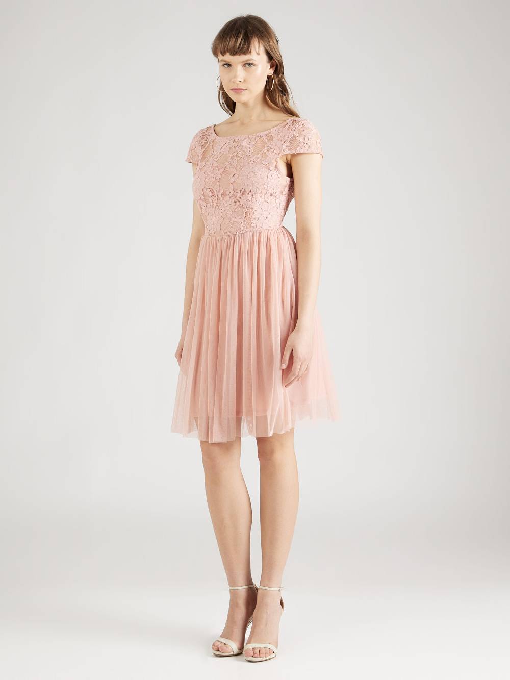 VILA Cocktail Dress 'ULRICANA' in Dusky Pink Clearance-Verkauf