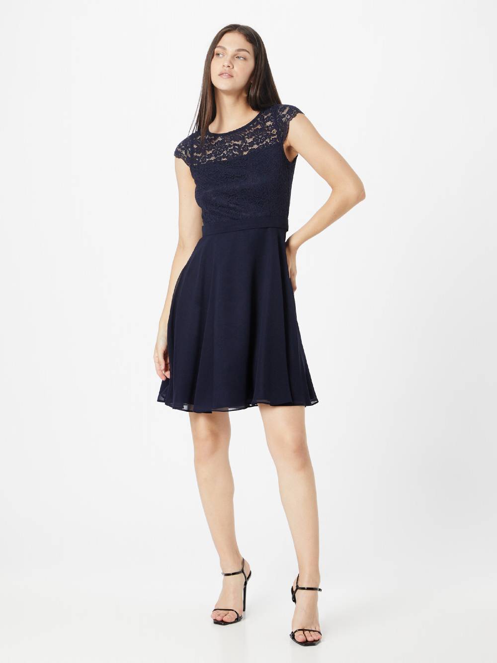 VM Vera Mont Cocktail Dress in Night Blue Angebote