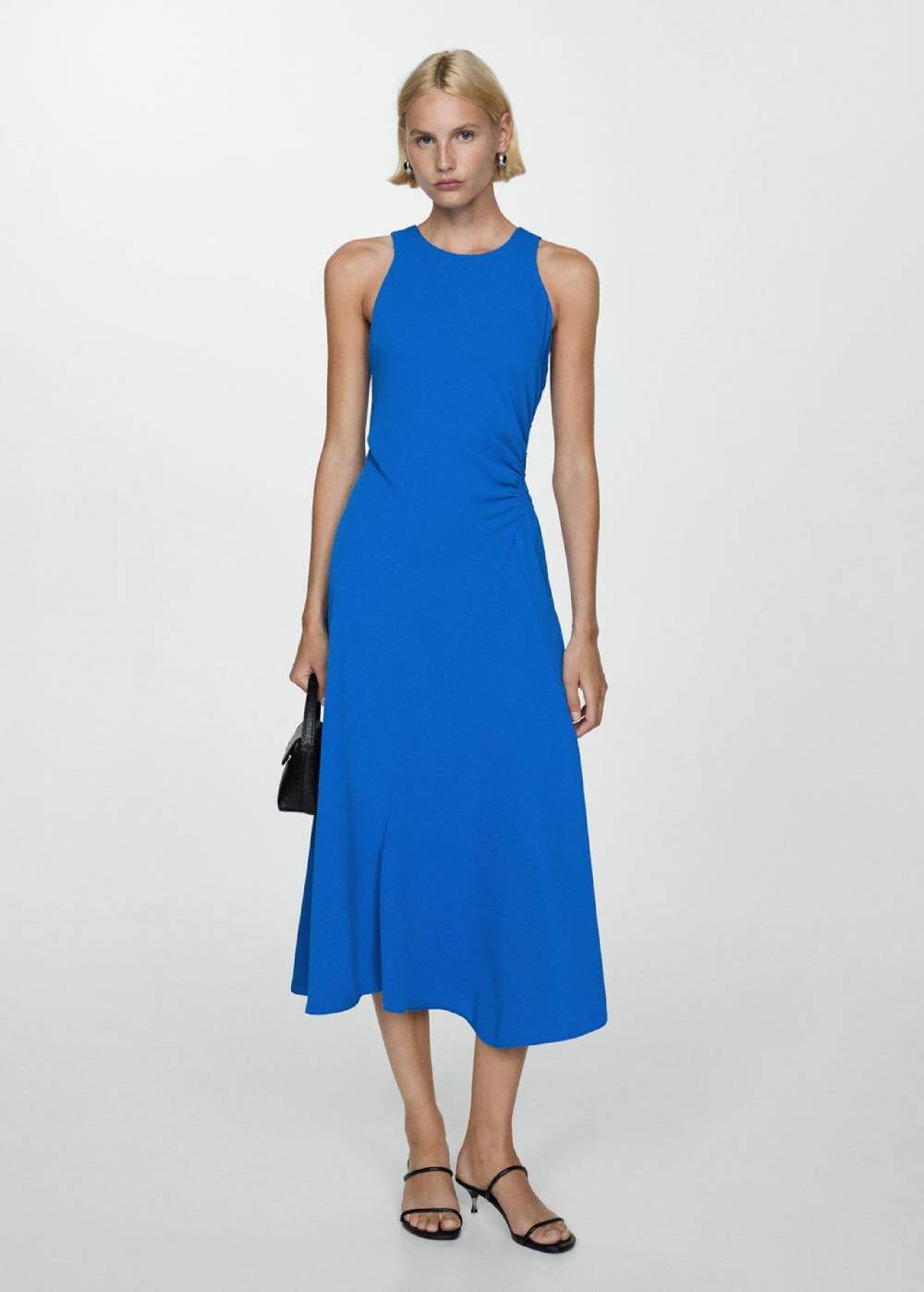 MANGO Evening Dress 'Fenix' in Blue Kostenloser Versand