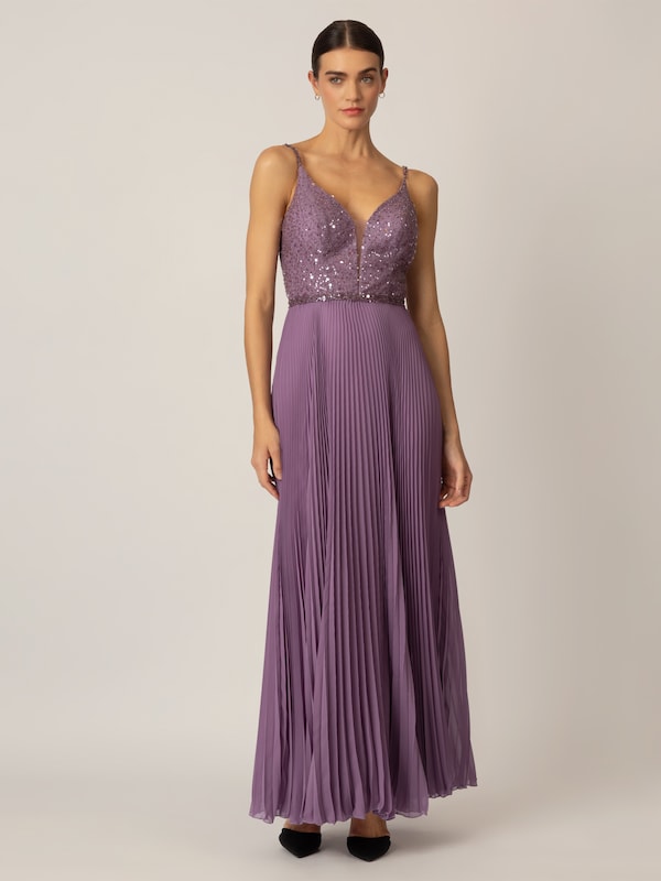 APART Evening Dress in Mauve Fabrik Onlineshop