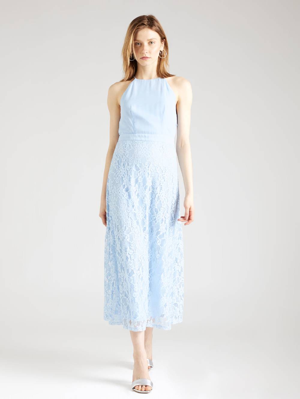 VILA Evening Dress 'ORA' in Light Blue Exklusivangebot