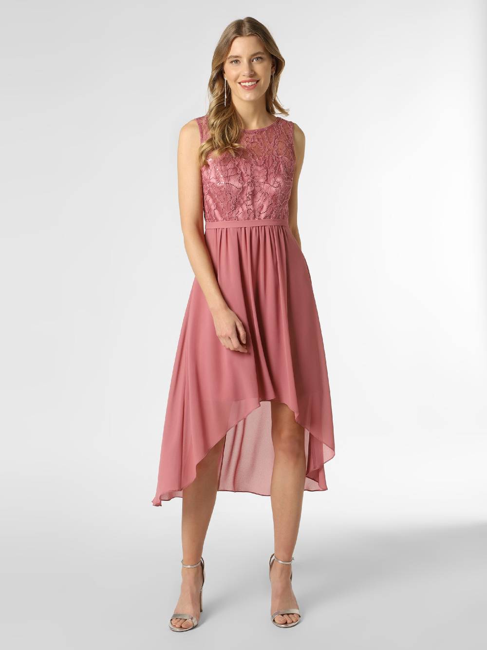 Marie Lund Evening Dress in Pink Preisnachlass