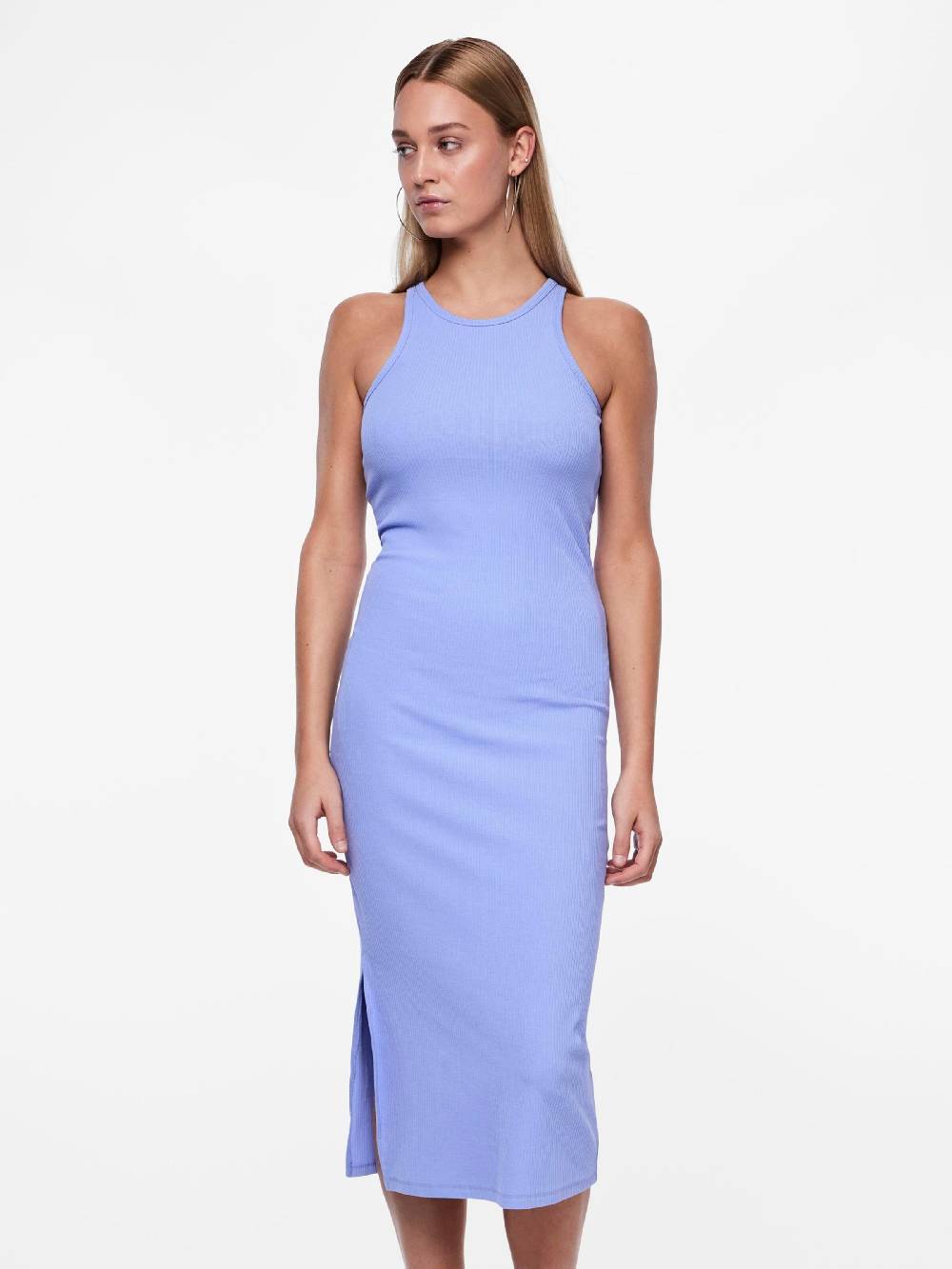 PIECES Dress 'RUKA' in Light Blue Exklusive Angebote