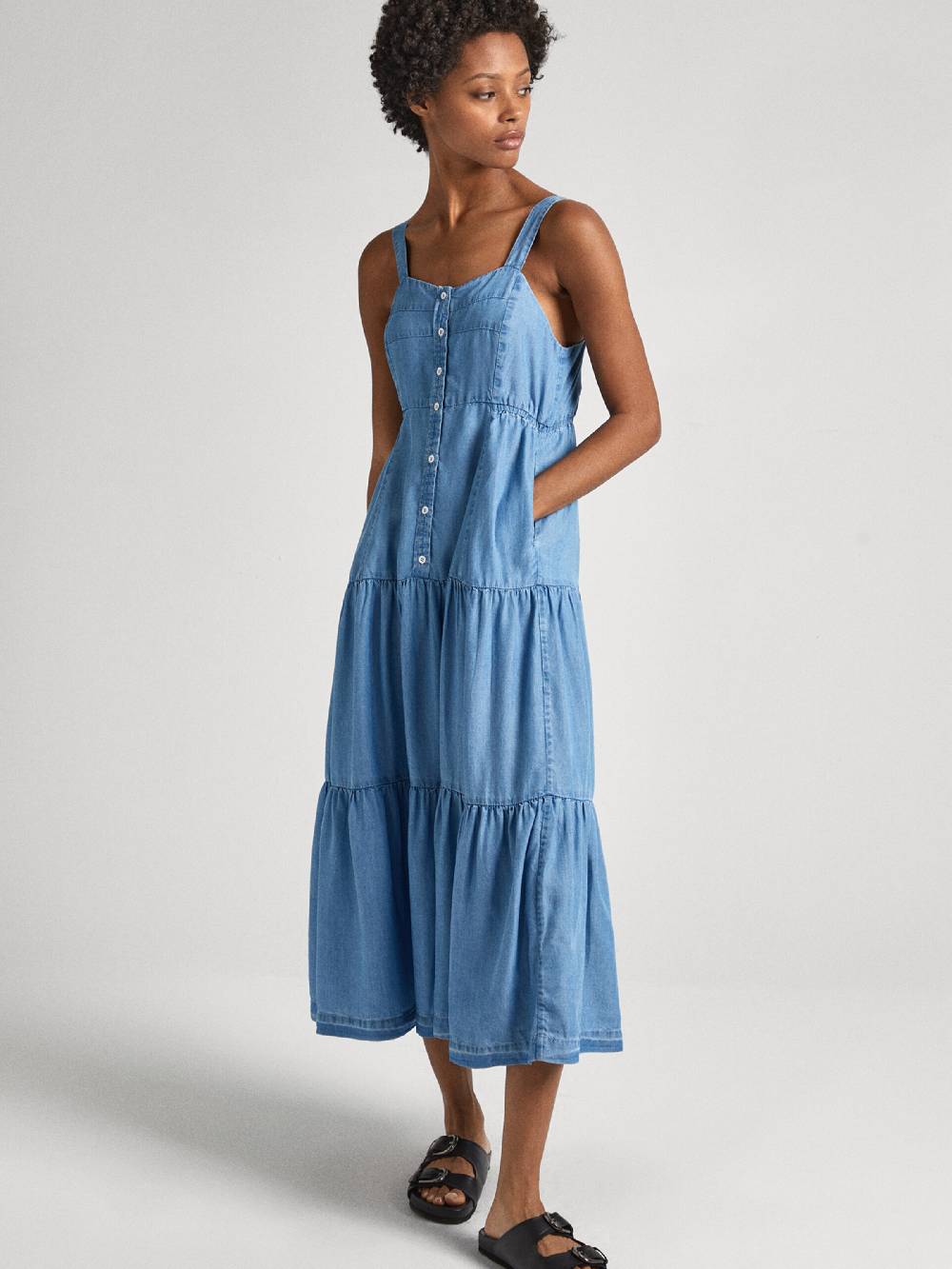 Pepe Jeans Dress 'Edith' in Blue Riesige Ersparnisse
