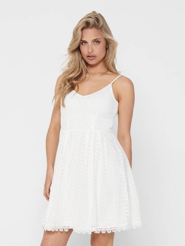 ONLY Dress in Off White Bis zu 65% Rabatt