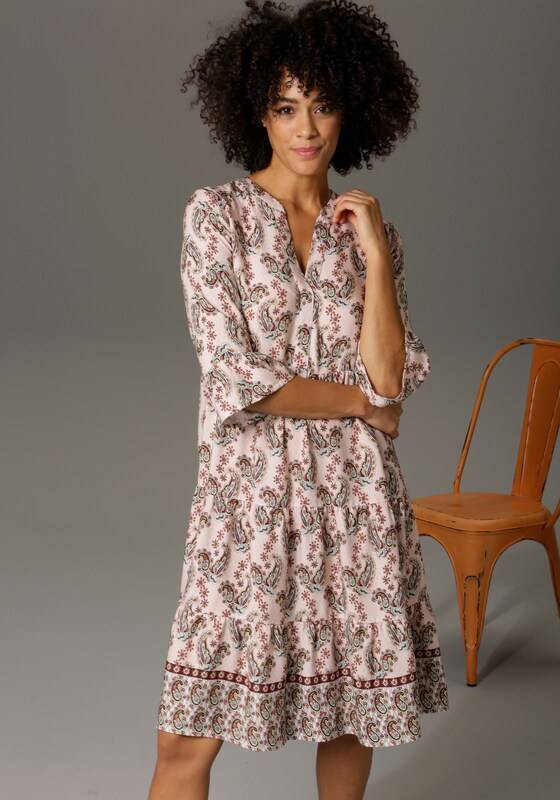 Aniston CASUAL Shirt Dress in Mixed Colors Großer Ausverkauf