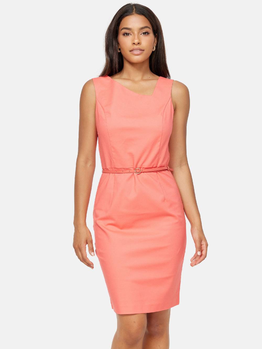 Orsay Sheath Dress in Orange Exklusivangebot