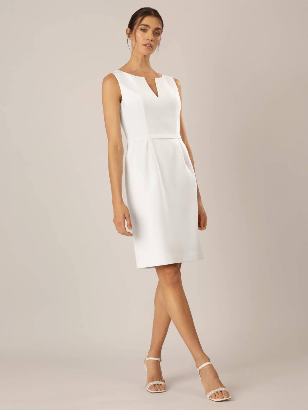 APART Sheath Dress in Cream Muttertagsangebot