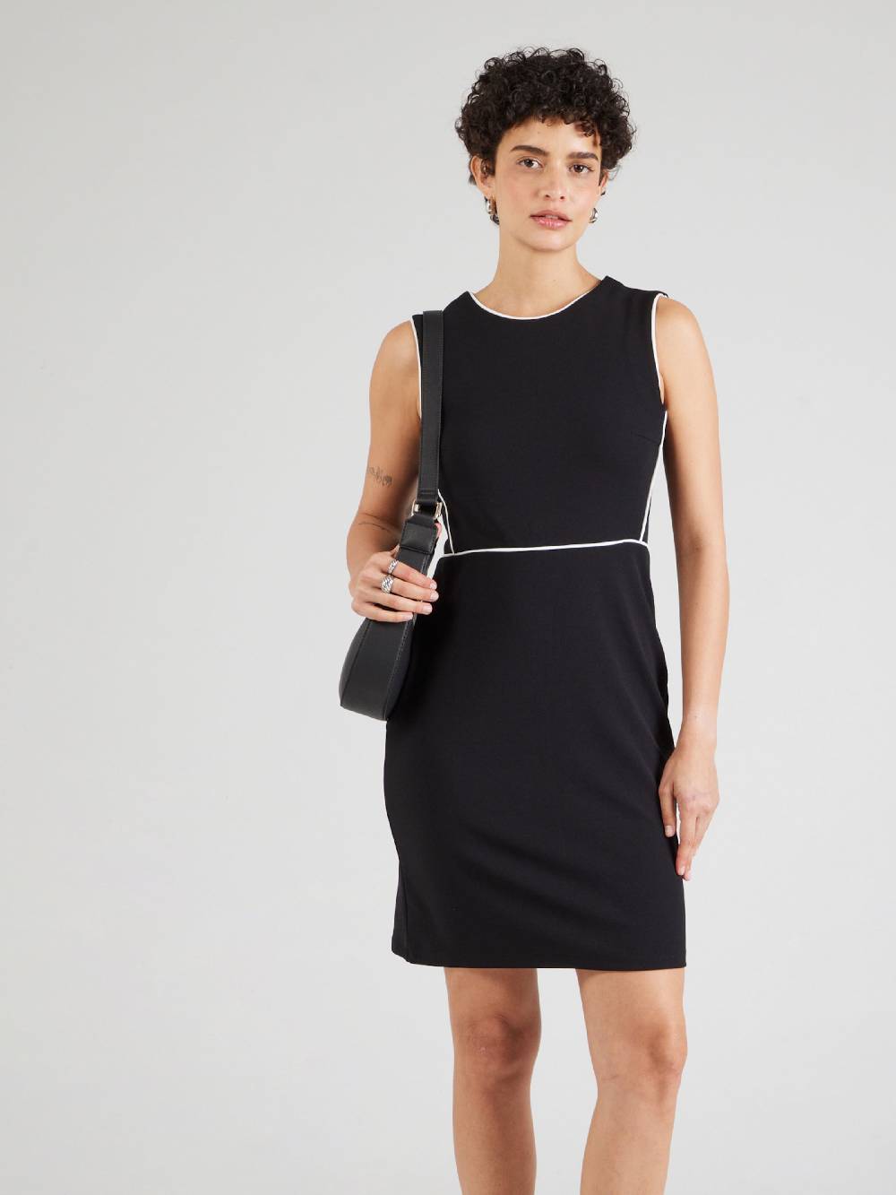 VILA Sheath Dress 'VISOLA' in Black Blitzangebot