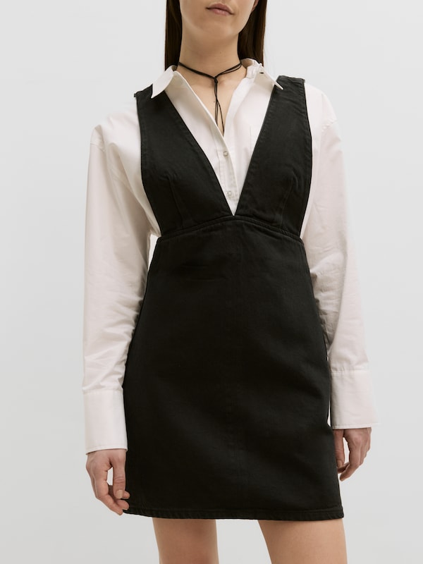 EDITED Dress 'Jessi' in Black Denim Discount Store für neue Produkte