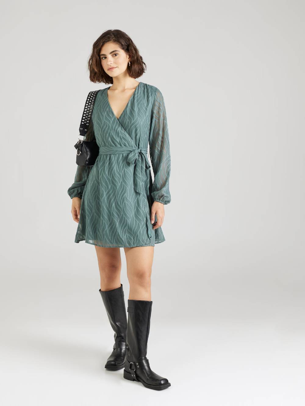 ABOUT YOU Dress 'Jolina' in Dark Green Speichern exportieren