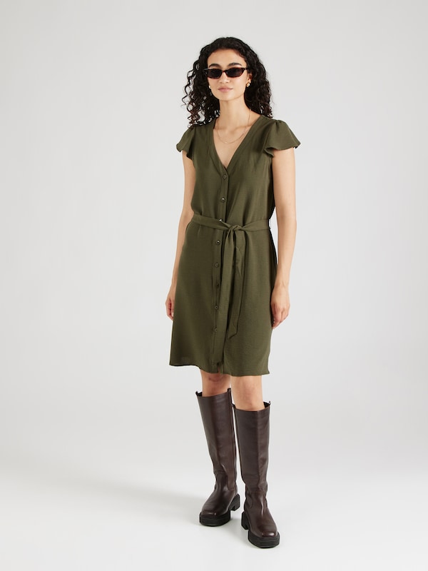 ABOUT YOU Dress 'Malin' in Khaki im Angebot