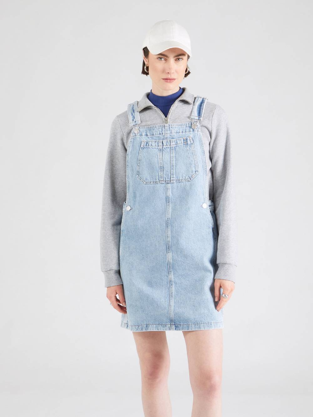 Marc O'Polo DENIM Overall Skirt in Light Blue Tägliche Deals
