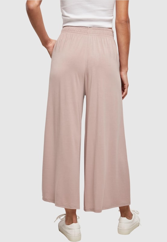 Urban Classics Wide leg Pants in Pink Zeitbegrenzte Promotion