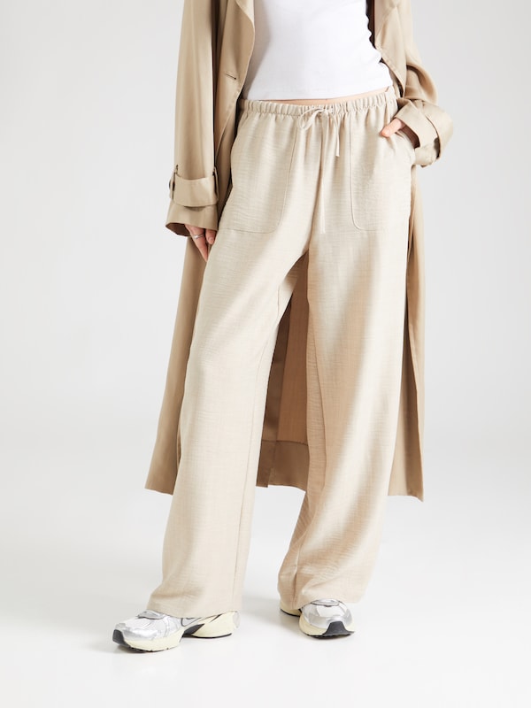 VERO MODA Loose fit Pants 'Melaney' in Beige Bis zu 50% Rabatt