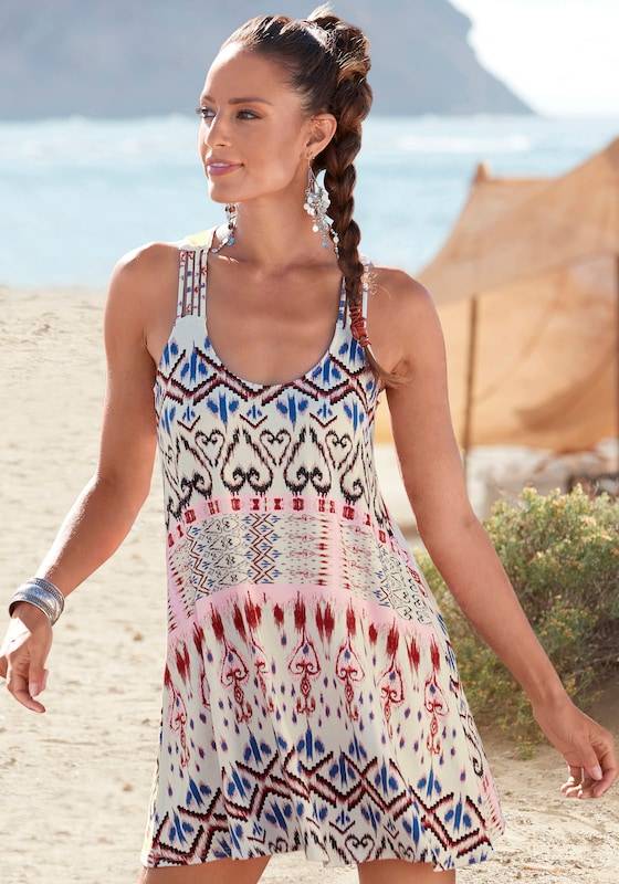 BUFFALO Beach Dress in Cream zollfrei