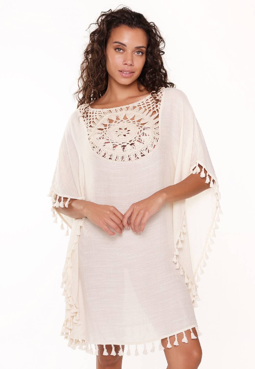 LingaDore Beach Dress in Beige Rabatt