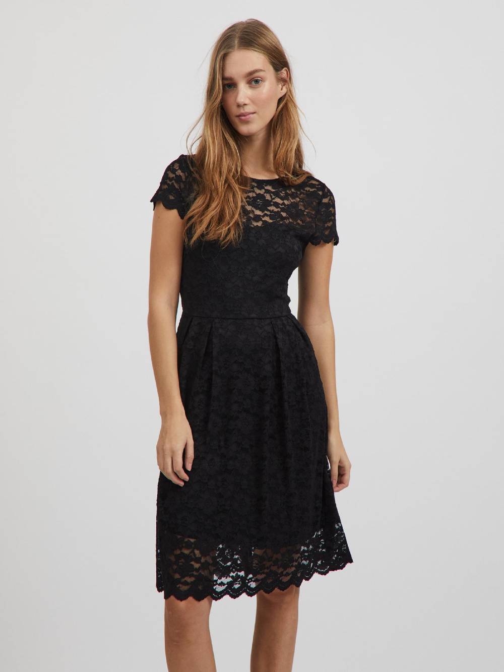 VILA Cocktail Dress 'VIKalila' in Black Heißer Verkauf