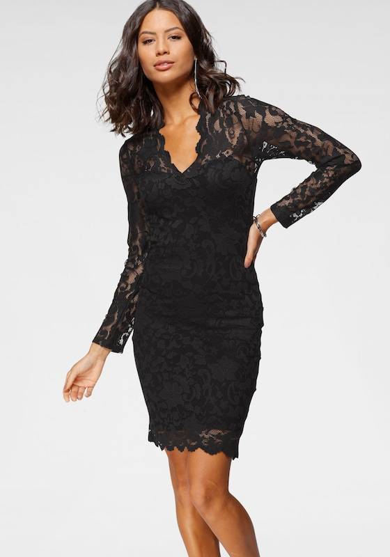 LAURA SCOTT Cocktail Dress in Black Blitzangebot