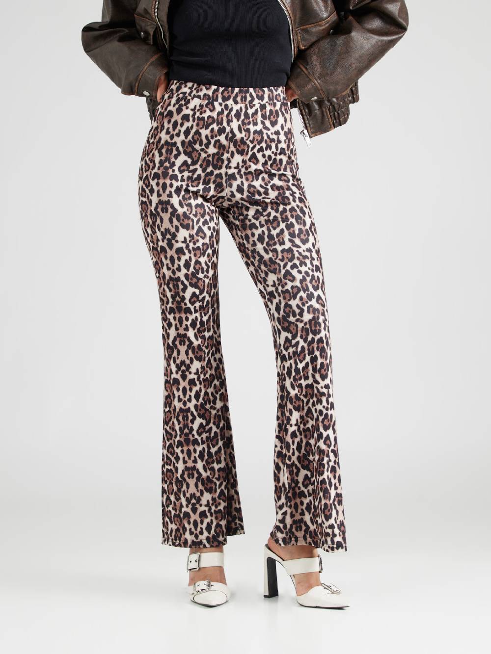 ONLY Flared Leggings 'ONLANNA' in Black Bis zu 65% Rabatt