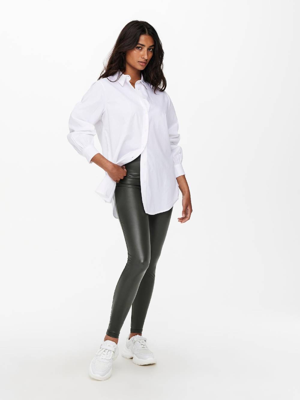ONLY Skinny Leggings 'Cool' in Dark Grey Sonderangebot der Fabrik