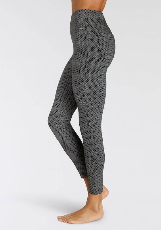 LASCANA Skinny Leggings in Dark Grey Nur noch ein Tag übrig