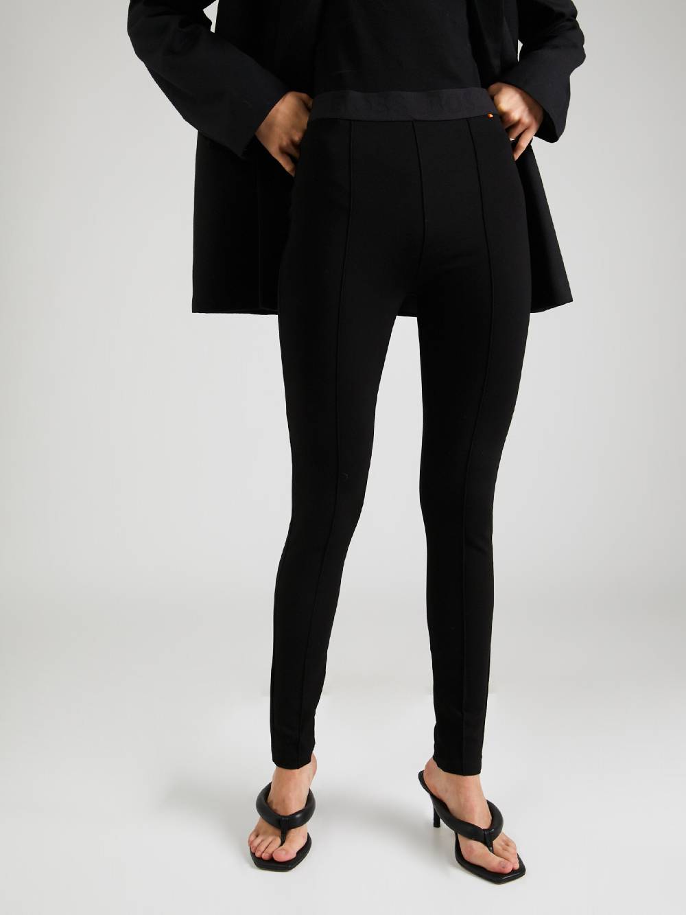 BOSS Skinny Leggings in Black Super Rabatt