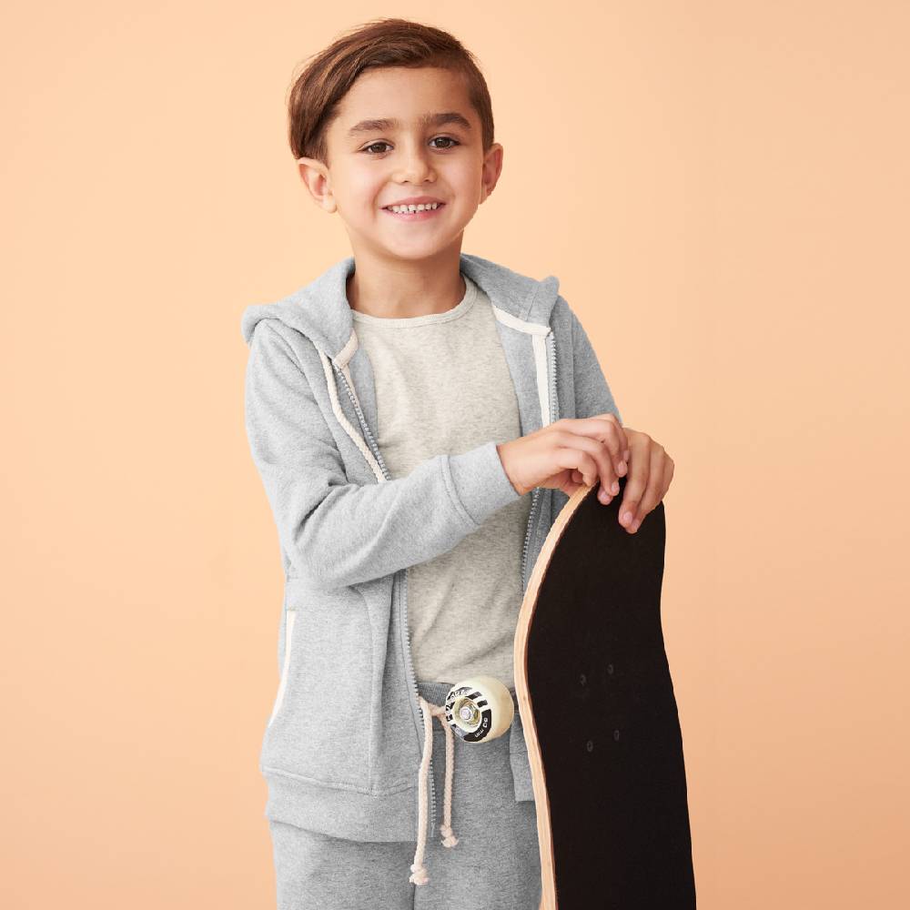 LIVING CRAFTS GINGER - Kapuzenjacke - Grey Melange Exklusive Angebote