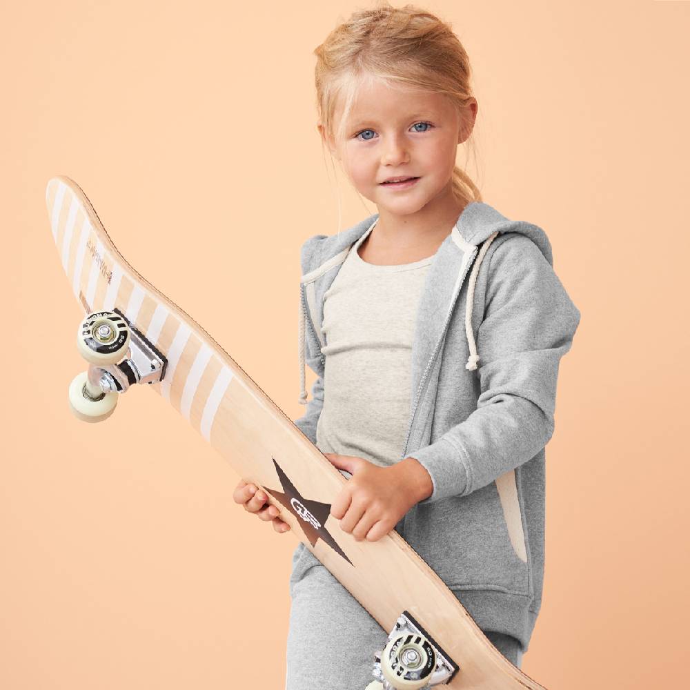 LIVING CRAFTS GINGER - Kapuzenjacke - Grey Melange Exklusive Angebote