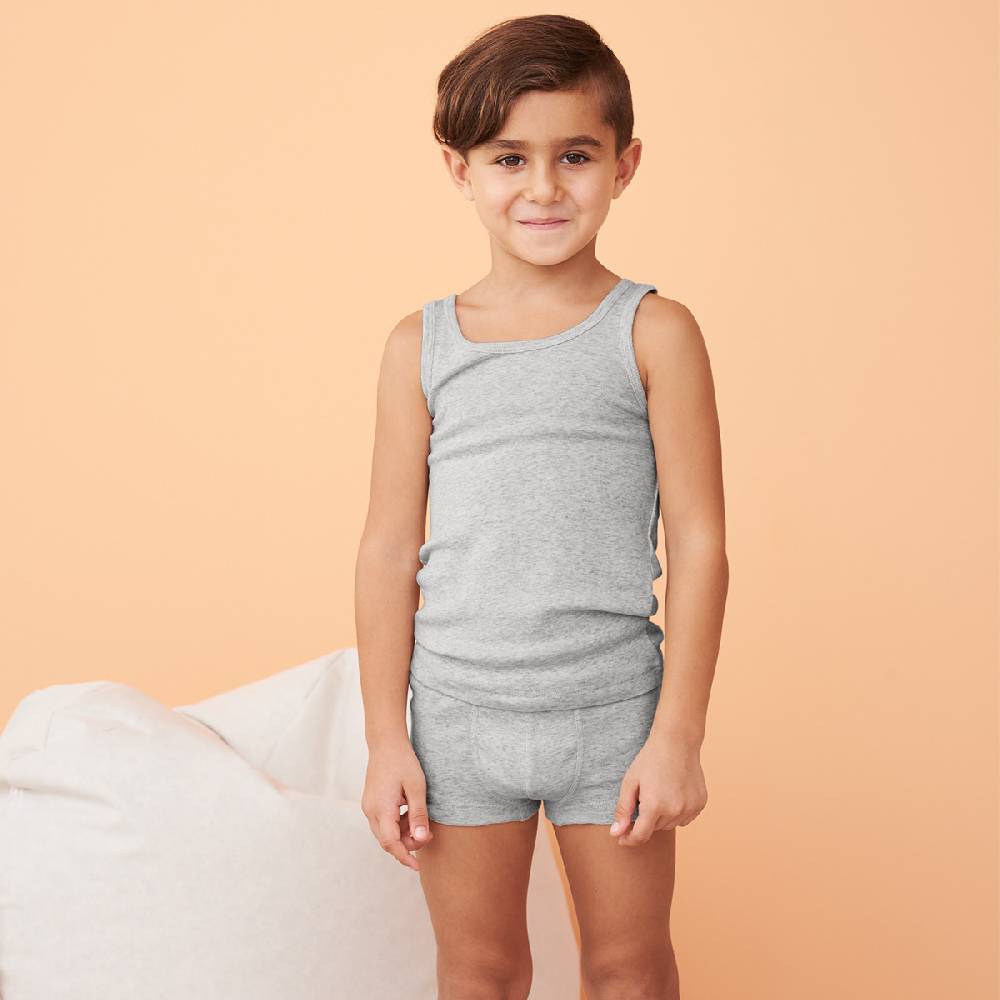 LIVING CRAFTS GORILLA - Pants - Grey Melange Super Rabatt