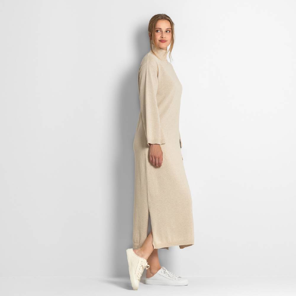 LIVING CRAFTS EELA - Strickkleid - Sand 50% Rabatt für begrenzte Zeit