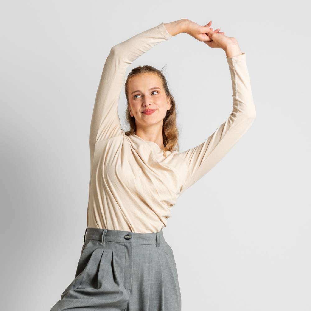 LIVING CRAFTS ELIN - Langarm Shirt - Sand Günstiger Verkauf