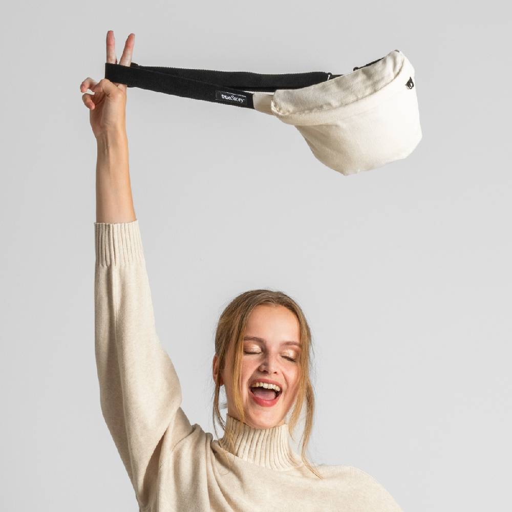 LIVING CRAFTS ESKE - Hipbag - Sand Fabrikverkauf