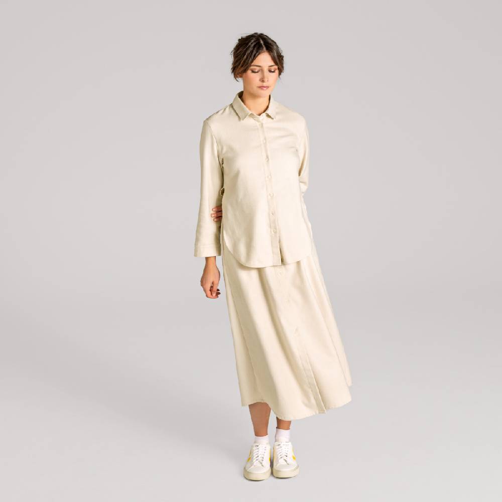LIVING CRAFTS CHARU - Kleid - Stone Grey Kostenloser Versand