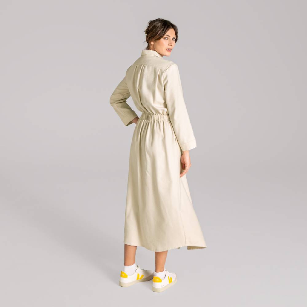 LIVING CRAFTS CHARU - Kleid - Stone Grey Kostenloser Versand