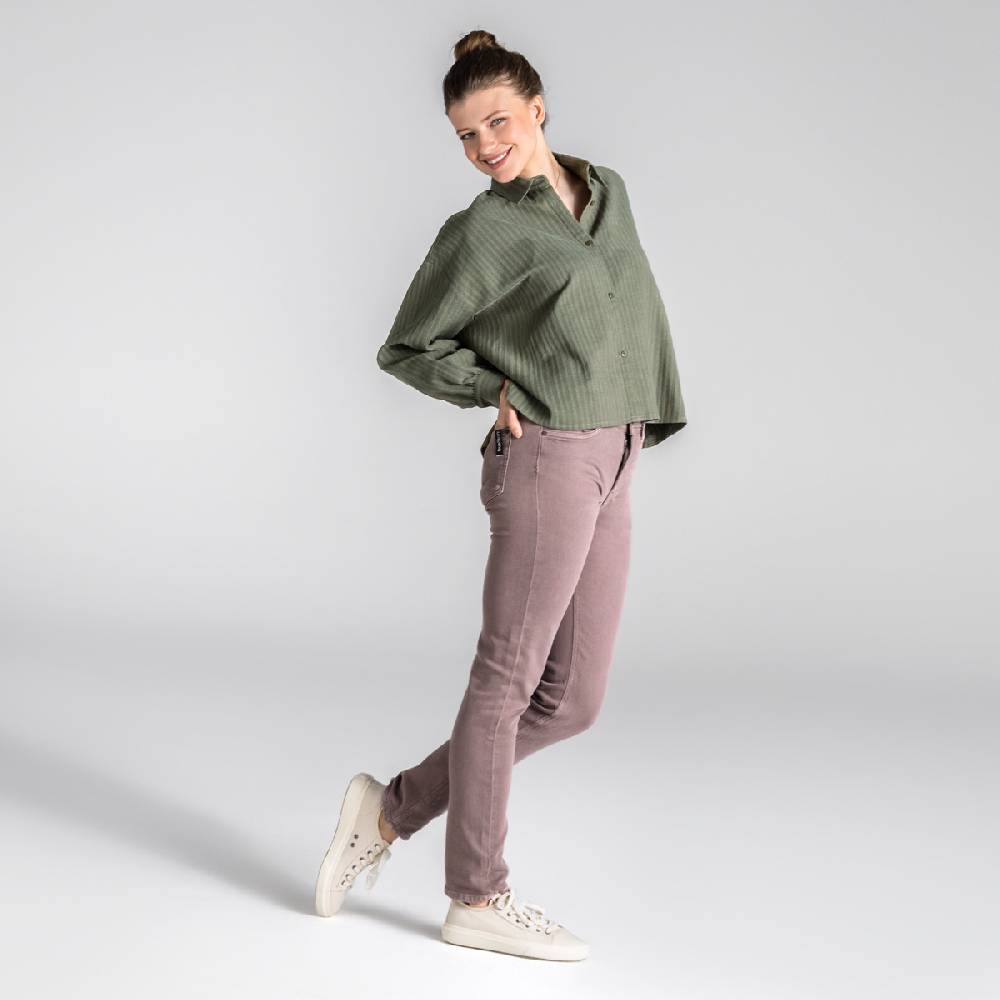 LIVING CRAFTS AVALYN - Color Denim - Mauve Preisnachlass