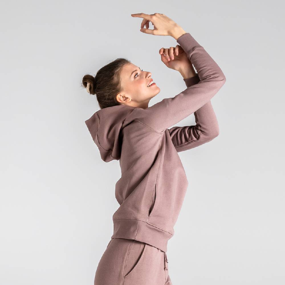 LIVING CRAFTS ANEA - Hoodie - Mauve Neuheiten