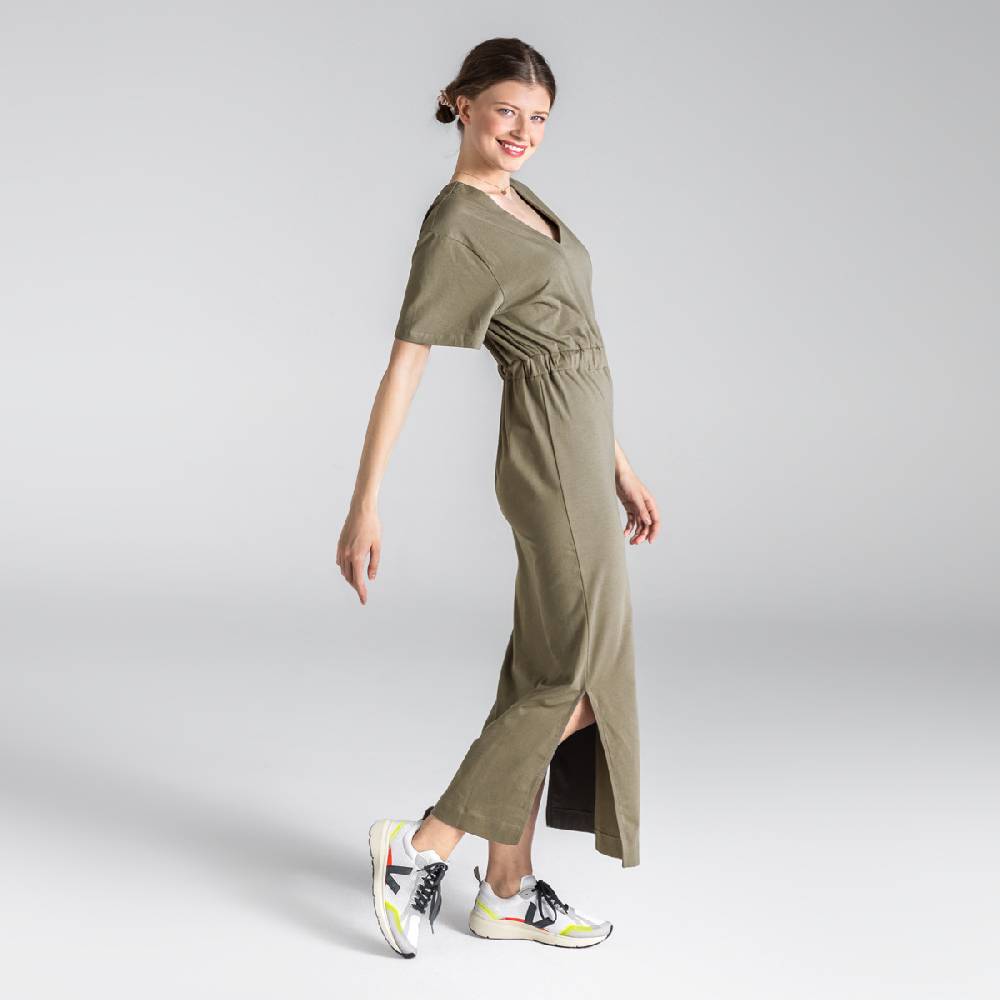 LIVING CRAFTS BAHATI - Kleid - Khaki Super Rabatt