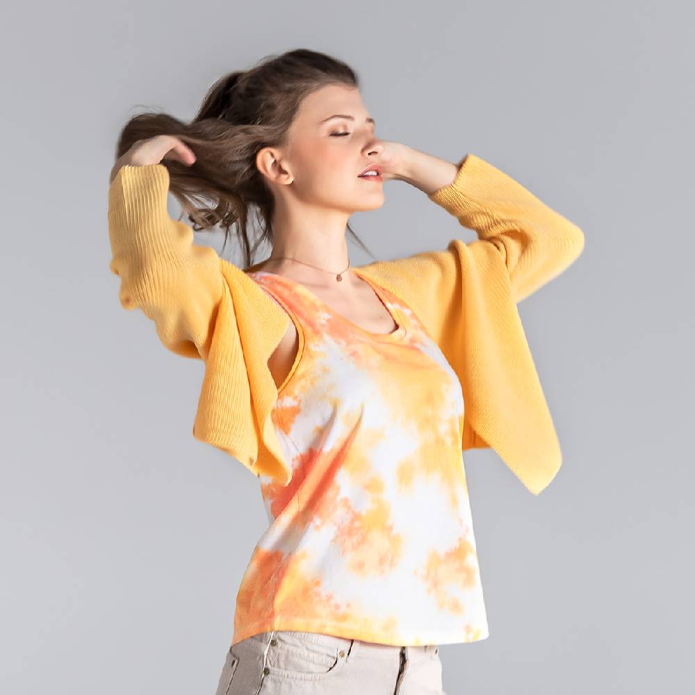 LIVING CRAFTS BINE - Strickjacke - Sunbleached Begrenzt auf 3 Tage
