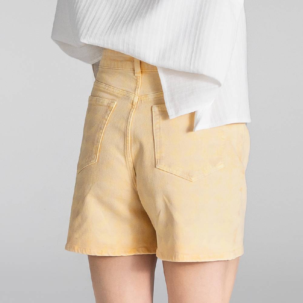 LIVING CRAFTS BONTJE - Jeans Shorts - Yellow Rabatte dieses Monats