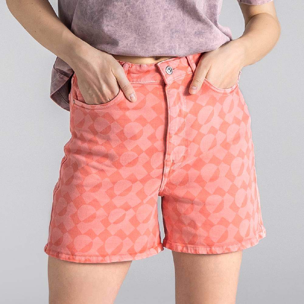 LIVING CRAFTS BONTJE - Jeans Shorts - Coral 2025